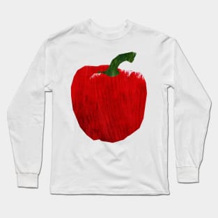 Red Pepper Long Sleeve T-Shirt